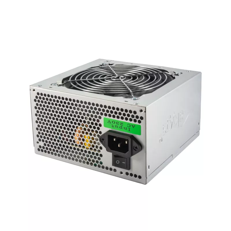 Akyga AK-B1-700 Basic 700 W ATX napájací zdroj, pasívne PFC, 120 mm ventilátor, sivá