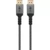 Goobay 65267 DisplayPort kábel 5 m čierny - strieborný (65267)