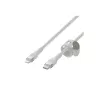 Belkin CAA011BT3MWH Lightning kábel 3 m biely