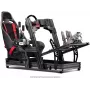 Next Level Racing – F-GT Elite Formula & GT hliníkový profilový simulátorový kokpit – bočná a predná montážna verzia (396039)