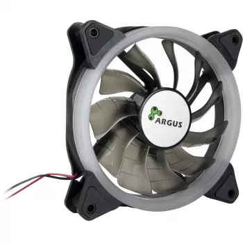 INTER-TECH Argus RS-051 ARGB 120mm ventilátor do skrine - čierny