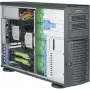 Super Micro Supermicro SC743 AC-1K26B-SQ - Tower - 4U - Extended ATX - SAS - Hot-Swap 1200 Watt - čierny - USB (CSE-743AC-1K26B-SQ)