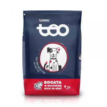 TEO bohaté na hovädzinu - suché krmivo pre psov - 9kg