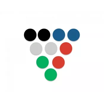 NOBO magnety, 20 mm, 8 ks, modré