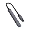 Savio AK-70 rozbočovač USB-A, 4 v 1: 3 x USB-A 2.0 + 1 x USB-A 3.1 Gen 1, 5 Gbps