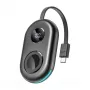 Bezdrôtová indukčná nabíjačka Joyroom JR-W09 3W s USB-C káblom pre Apple Watch, čierna