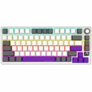 LORGAR KBP7075W, bezdrôtová 75% mechanická gaming klávesnica Pro, béžová, EN rozloženie