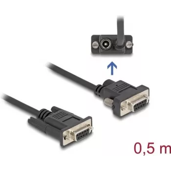 Sériový kábel DeLOCK 87835 1,8 m DB9 konektor samec na DB9 konektor samec