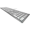 CHERRY KC 6000 tenká FOR MAC klávesnica Office USB QWERTZ nemecká strieborná