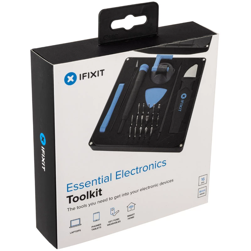 iFixit Essential Electronics Toolkit - sada náradia na opravu smartfónov a elektroniky