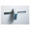 Lištový optický spleťový rozvádzač DIGITUS DN-96893 — uhlový, 6 SC DX / LC Quad, hliník, sivá