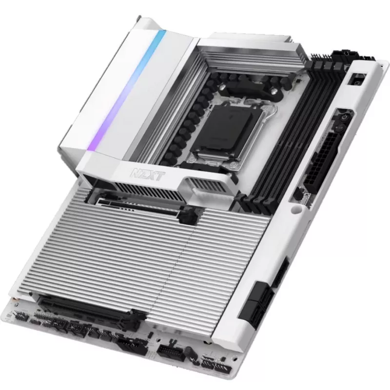 NZXT N9 X870E biela AM5 DDR5 ATX základná doska