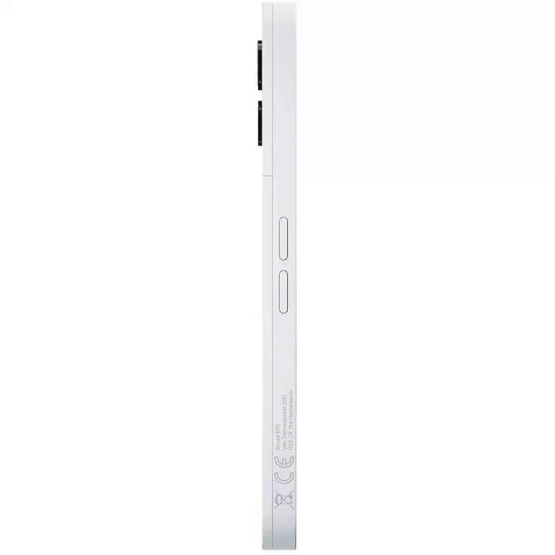 Fairphone The (Gen 6) 16 cm (6.31 palca) Dual SIM Android 15 5G USB Type-C 8 GB 256 GB 4415 mAh biela
