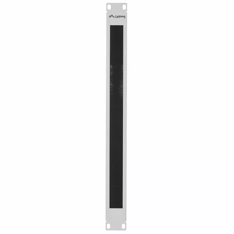 Kefový panel LANBERG AK-1101-S 1U 19 palcov 482,6×44,2×8,5 mm sivý