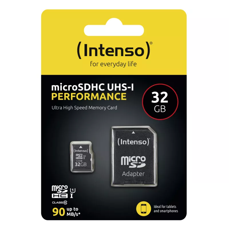 Pamäťová karta Intenso 32GB MicroSD UHS-I Class 10 3424480
