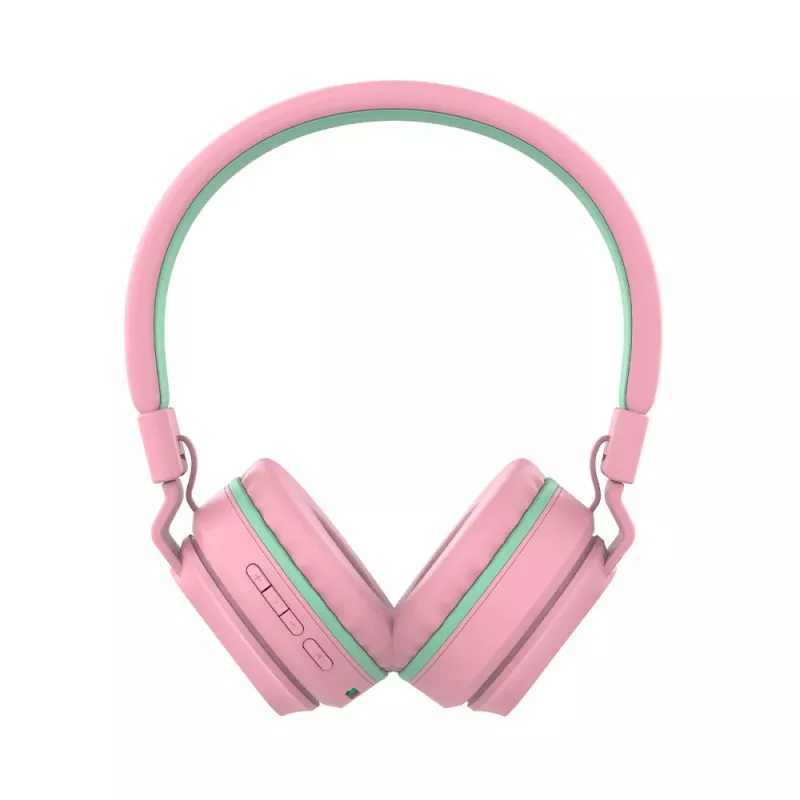 Slúchadlá Tellur Buddy Bluetooth over-ear ružové