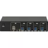 KVM switch Inter-Tech IPC AS-41HUS 4 porty USB
