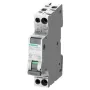 Siemens RCBO, menovitý prúd 10A, 1P+N pól, citlivosť vypnutia 30mA, Typ A, séria SENTRON