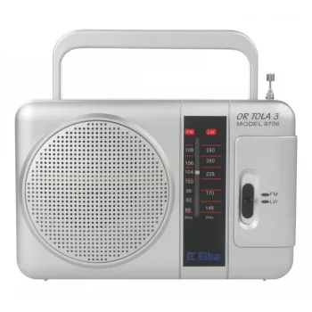 Prenosné rádio Eltra TOLA 3 analógové strieborné