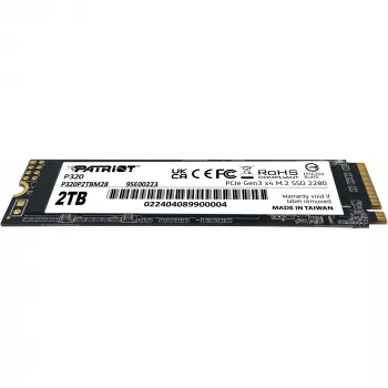 SSD disk Patriot P320 2TB M.2 2280 PCIe 3.0 x4 NVMe