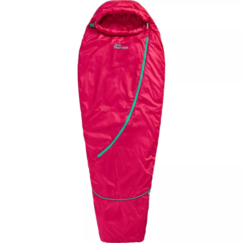 Jack Wolfskin spací vak GROW UP DREAMER (ružový)