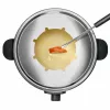 Sada na fondue Taurus FF2 2 L pre 8 osôb, nerezové telo, 1000 W, 230 V, čierna/strieborná