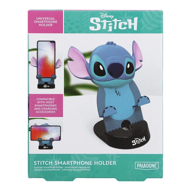 Držiak smartfónu Paladone PP13486LS dizajn Stitch — nastaviteľný stojan pre smartfóny a malé tablety