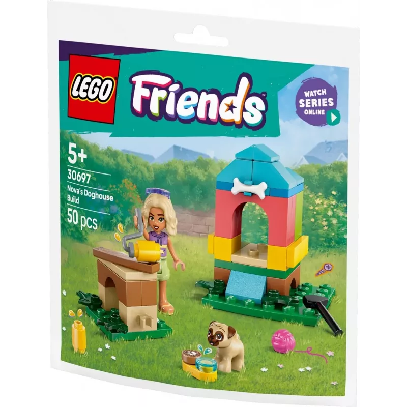 Stavebnica Friends 30697 Novas Doghouse Build