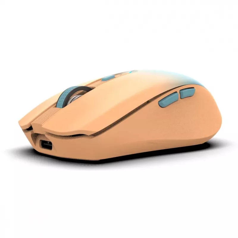 Cian Technology GmbH INCA myš IWM-511RT Bluetooth+bezdrôtová RGB základná farba oranžová