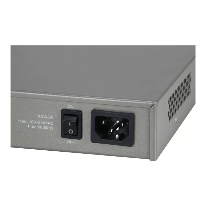 LevelOne GTL-2091 Managed L3 Gigabit Ethernet (10/100/1000) sivá
