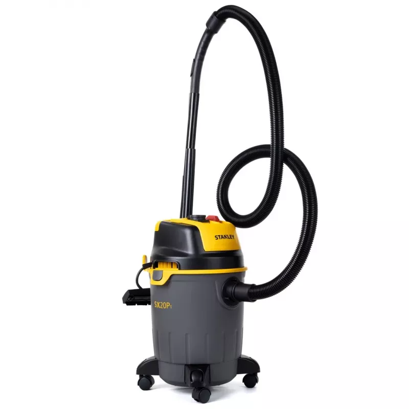 Stanley SXVC20PTE priemyselný vysávač na mokré a suché vysávanie, 1200 W, 20 l, čierny/žltý