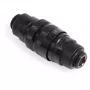 Sada rýchlospojok Eiszapfen G1/4 AG - Deep Black (čierna (matná))