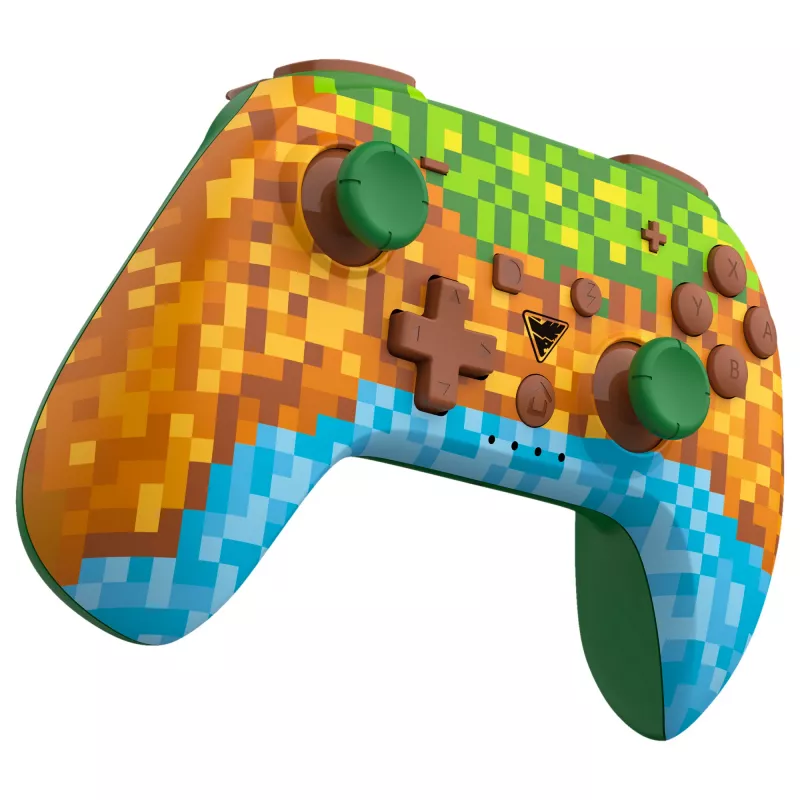 Dragonshock PopTop Compact - gamepad - Nintendo Switch - tlačidlo Späť - D-Pad - tlačidlo Home - tlačidlo Reset - bezdrôtový - Bluetooth - USB Type-C (D
