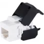 Keystone modul ShiverPeaks 08-10037 plochý čierny biely RJ-45