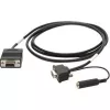 Motorola 25-13227-03R sériový kábel čierny 1,83 m DB9