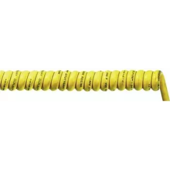 LappKabel špirálový kábel OLFLEX® SPIRAL 540 P 600 mm / 2000 mm 2 x 1 mm² žltý 73220124 1 kus (73220124)