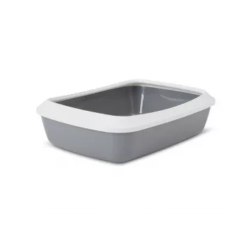Mačacie WC Savic Iriz 50 cm — Savic Iriz mačacie WC, plast, 50×37×13,5 cm, sivá, 1 kg