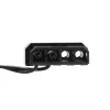 Akyga AW-12A-BR 120-mm ventilátor do skrine, 4 červené LED, Molex / 3-Pin