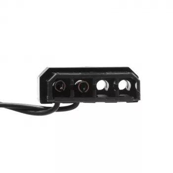 Akyga AW-12E-BR 120 mm skriňový ventilátor, 33 červených LED, Molex, čierny