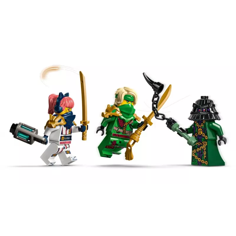 LEGO stavebnica NINJAGO 71842 Rontu majster drak — 381 dielov, 4 minifigúrky, výstavný model 130 mm