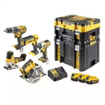 Sada kombinovaného náradia DeWALT DCK500P3T-QW, 18V, 3 batérie