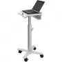 Ergotron StyleView vozík na notebook, SV10 – vozík na notebook – medicínsky – kov – biely, hliník – veľkosť obrazovky: do 43,2 cm (do 43,20 cm (17)) (SV10-1100-0)