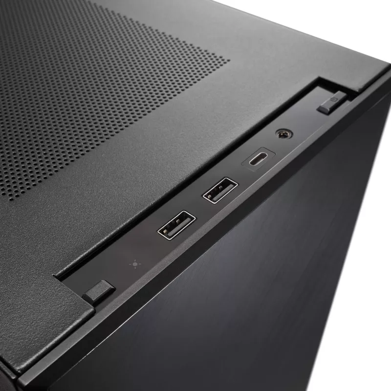 SilverStone SST-SG17B Micro-ATX / Mini-ITX skriňa - čierna