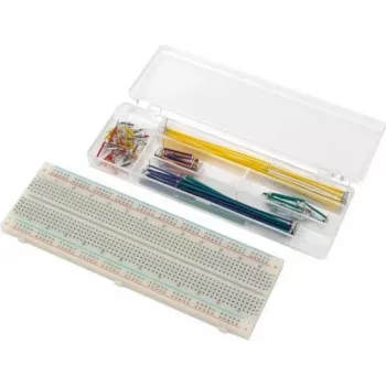 Velleman VTBB1N - plast - biela - 30 V - 3 A - 165,5 mm - 56,5 mm (VTBB1N)