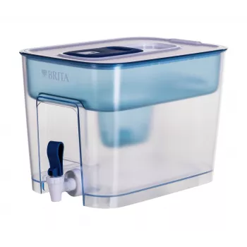 Vodný filter dávkovač BRITA FLOW MAXTRA PRO Pure Performance — 8,2 l, modrá, 220×214×304 mm