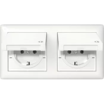 GIRA 415803 SCHUKO KD + sada IP44 + rám (415803)