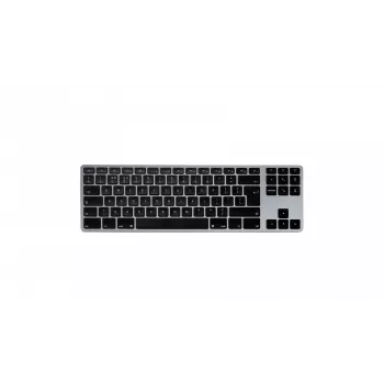 Mechanická klávesnica Matias FK408BTB-UK Tenkeyless Bluetooth hliníková Space Gray