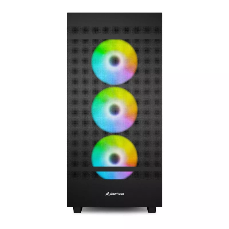 PC skriňa Sharkoon REBEL C50 RGB Full Tower čierna