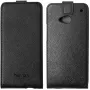 Nevox RELINO puzdro pre HTC One (M7) FLIP Case čierno-sivá blister