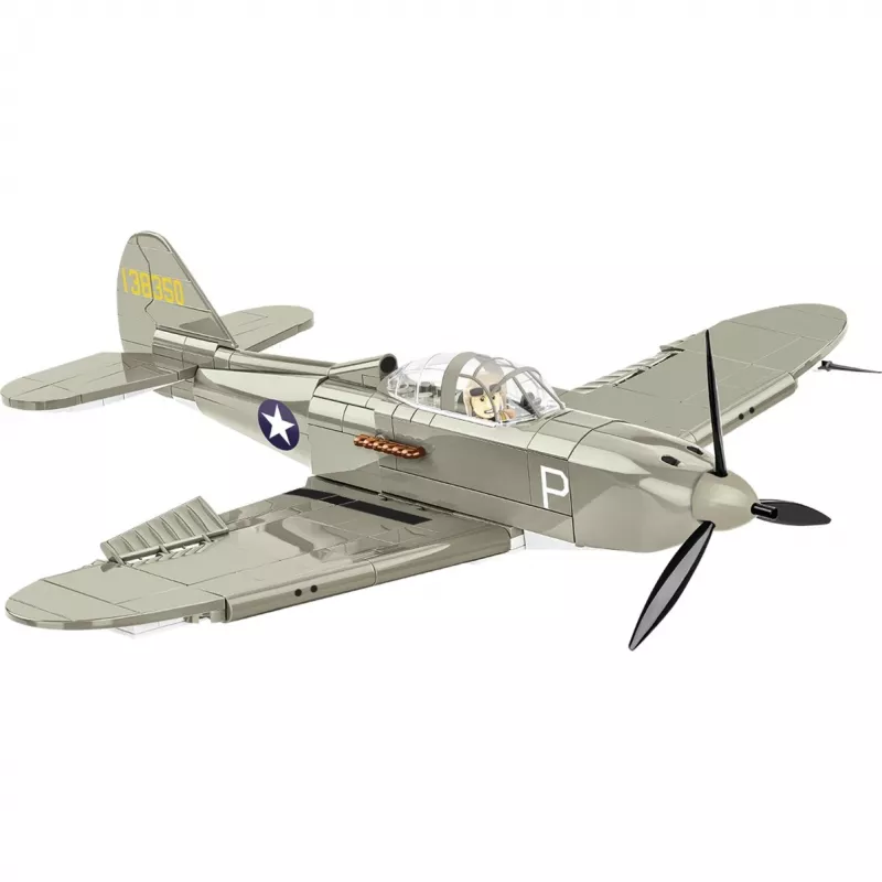 Cobi Bell P-39D Airacobra stavebnica, sivá, 361 dielikov